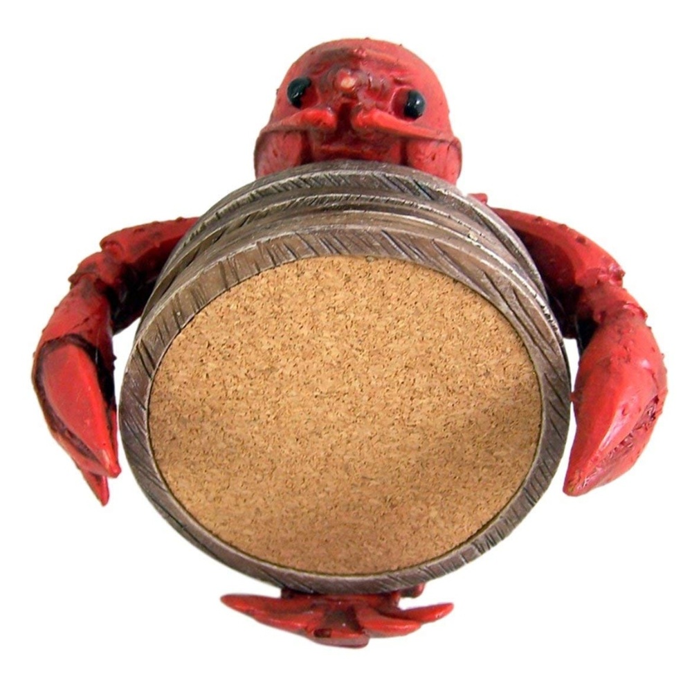 Cajun Proud Crawfish Coasters Set